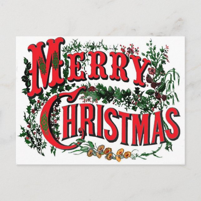 God Jul Helg Vykort (Christmas Card For Family!)