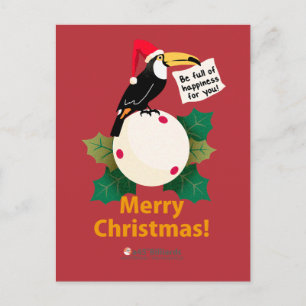 God jul! helg vykort