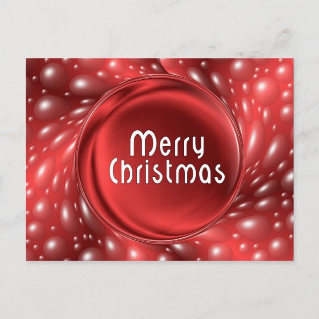 God jul helg vykort (Framsida)