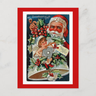 God jul helg vykort
