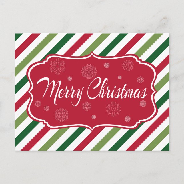 God jul helg vykort (Framsida)