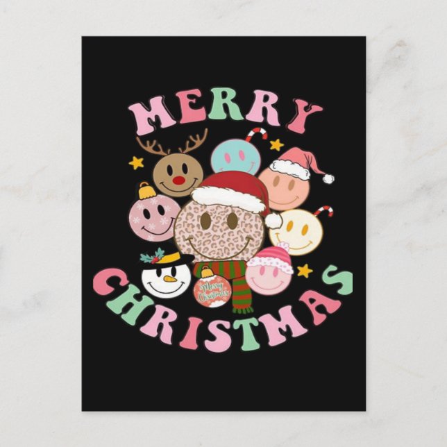 God jul helg vykort (Framsida)
