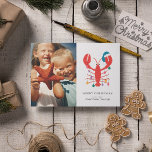 God Jul | Helgdag Beach Lobster Crab Julkort<br><div class="desc">God Jul | Helgdag Beach Lobster Crab</div>