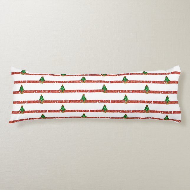 God jul Helgdag Decor Kroppskudde (Framsidan)