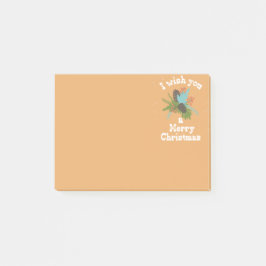 God jul Helgdag Decor Post-it Block