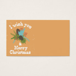 God jul Helgdag Decor Visitkort