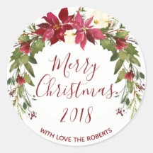 god jul helgdag etikett hosta