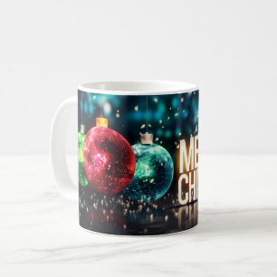 God jul helgdag festive x-mas ornament mugg