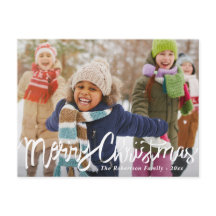 GOD JUL | helgdag för vita penselskript