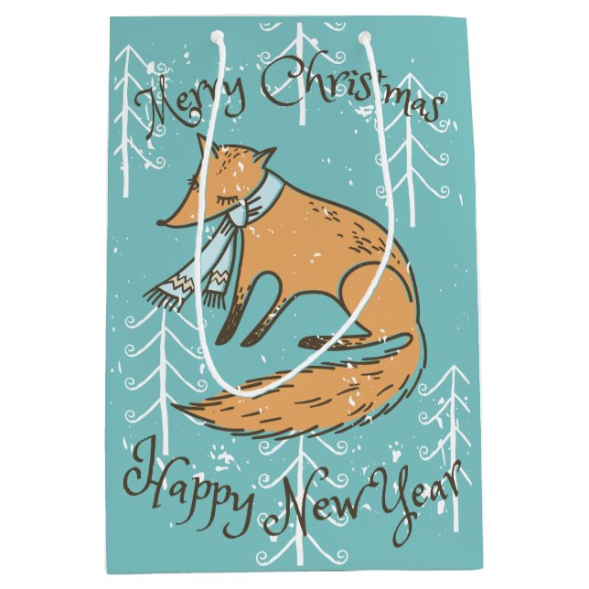 God jul Helgdag Fox Mysigt (Framsidan)