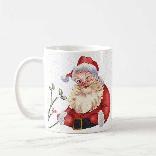 god jul helgdag-gåva, modern julklapp kaffemugg (Vänster)