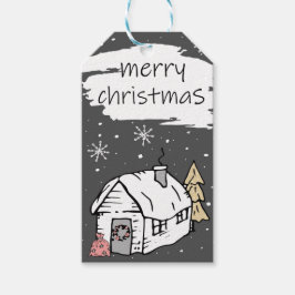 God jul Helgdag Gift Märkre Presentetikett