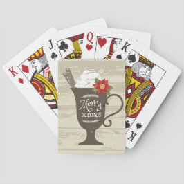 God jul Helgdag Ice Cream Spelkort