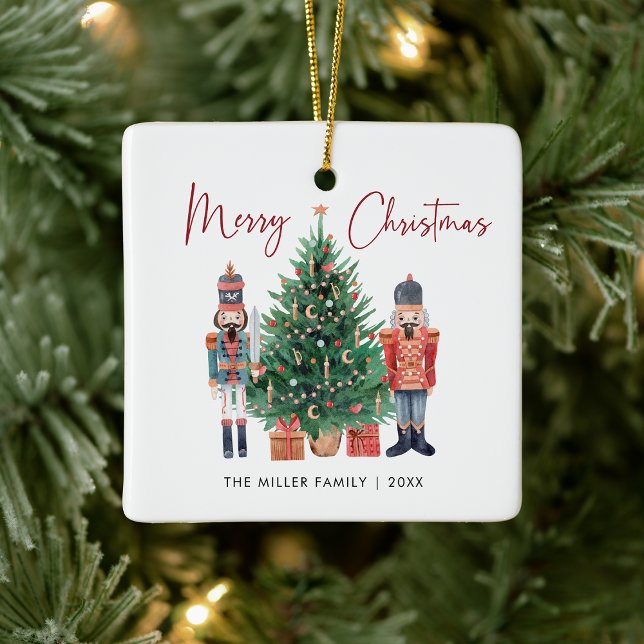 God jul Helgdag Julgransprydnad Keramik (Merry Christmas Holiday Ceramic Ornament
)