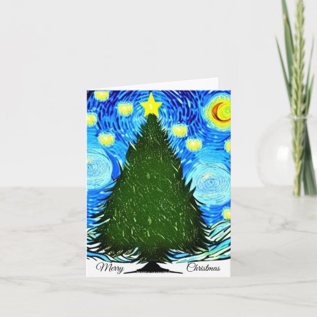 God jul Helgdag-kort Helgkort (Framsida)