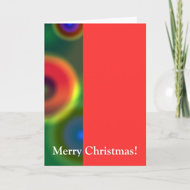 God Jul! Helgdag-kort Helgkort (Framsida)
