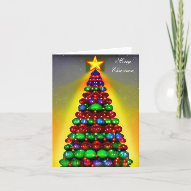 God jul Helgdag-kort Helgkort (Framsida)