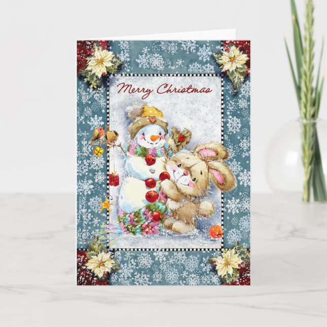 God jul Helgdag-kort Helgkort (Framsida)