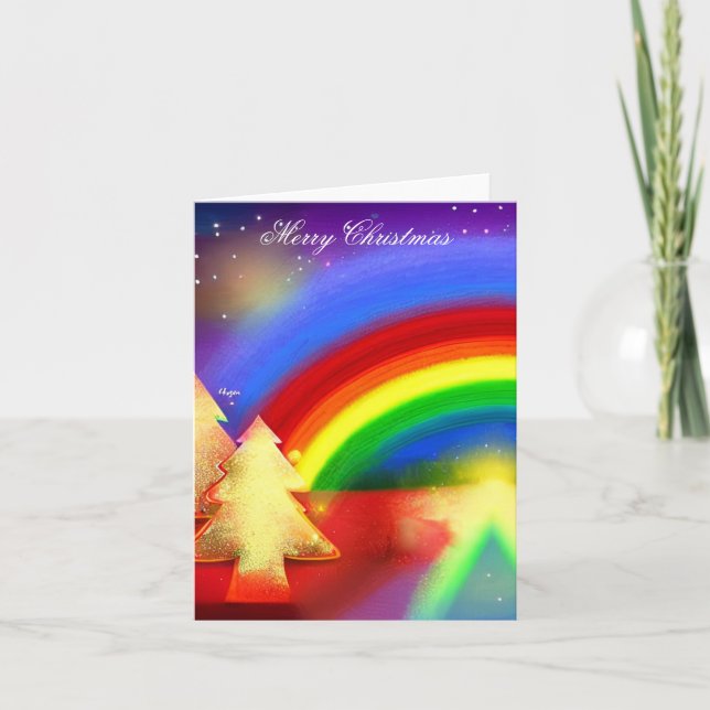 God jul Helgdag-kort Helgkort (Framsida)