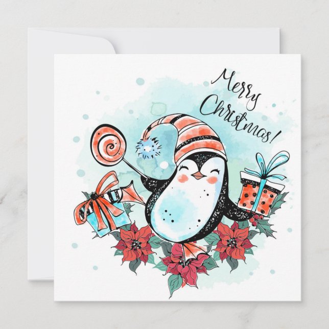 God jul Helgdag-kort Julkort (Framsida)