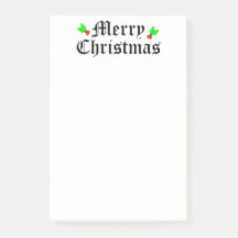 God jul Helgdag Post-it-anteckningar