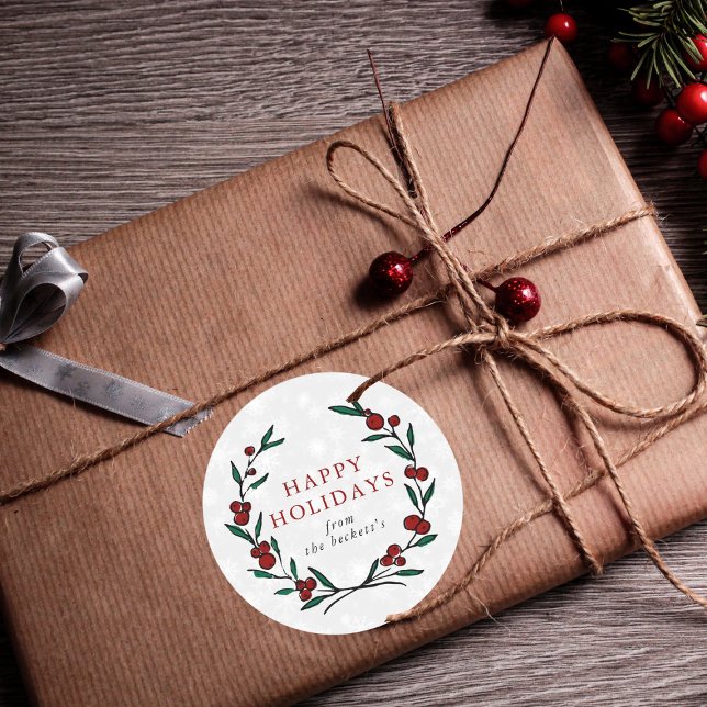 God jul, Helgdag Runt Klistermärke (Skapare uppladdad)