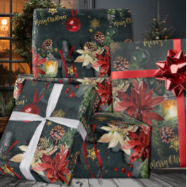 God jul Helgdag Splendor Glossy Presentpapper
