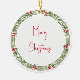 God jul Helgdag Wandan Namn år Julgransprydnad Keramik