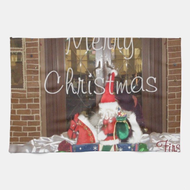 God jul Helgdagar borta från heminsamlingen Kökshandduk (Horisontell)