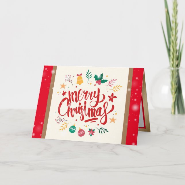 God jul helgkort (Framsida)