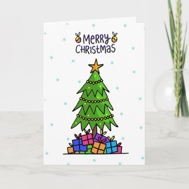 God jul helgkort (Framsida)
