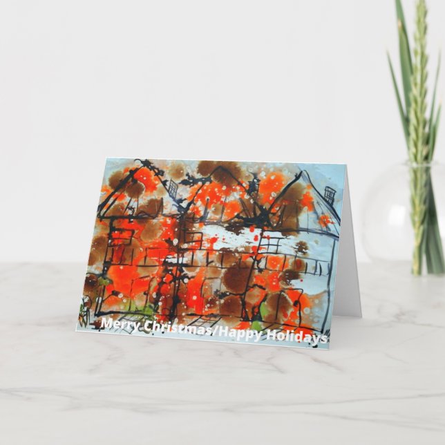 God jul helgkort (Framsida)