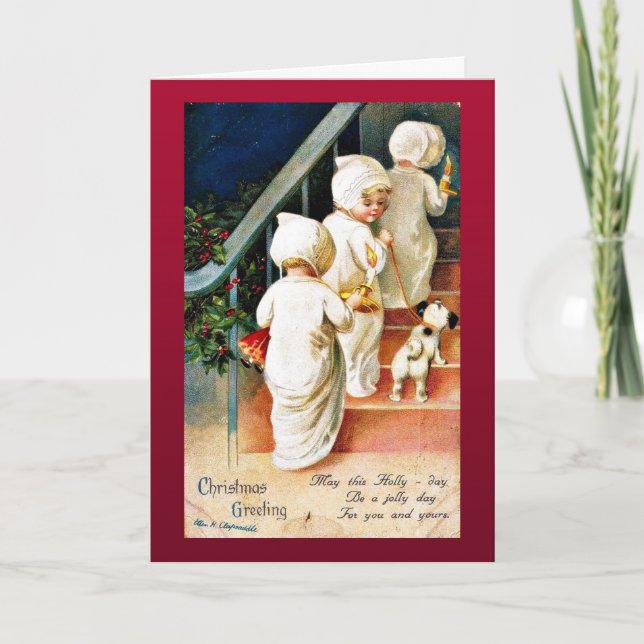 God jul helgkort (Framsida)