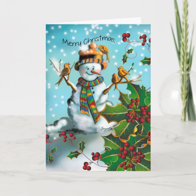 God jul helgkort (Framsida)