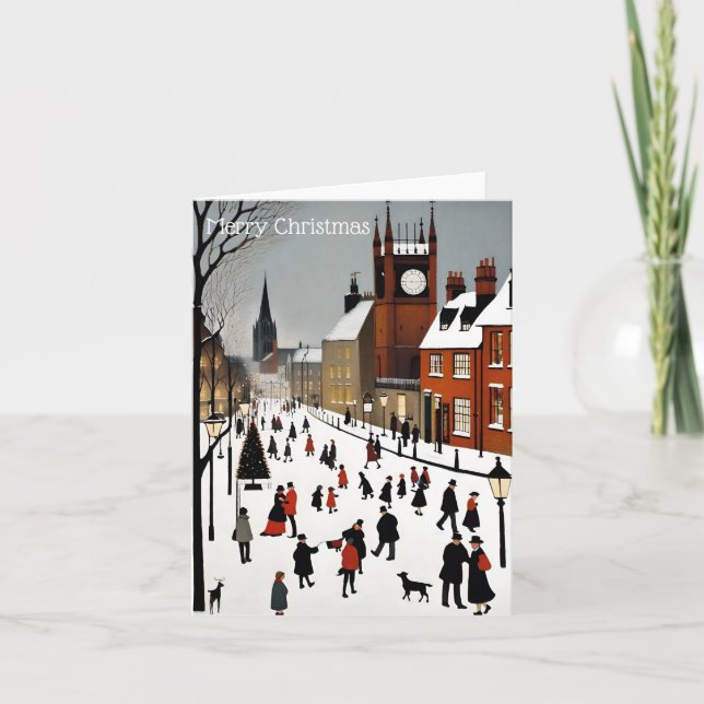 God jul helgkort (Framsida)