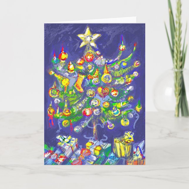 God jul helgkort (Framsida)