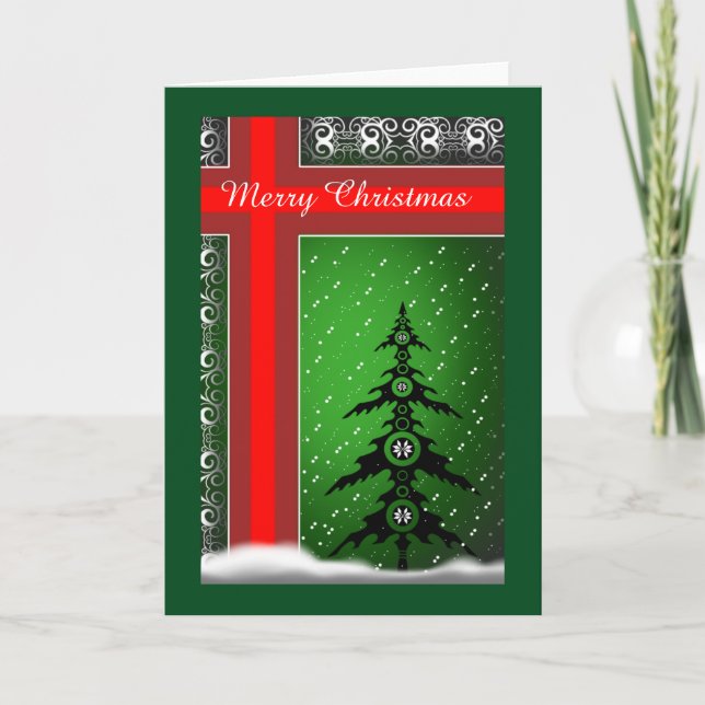 God jul helgkort (Framsida)