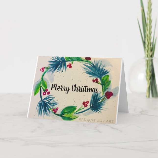 God jul helgkort (Framsida)