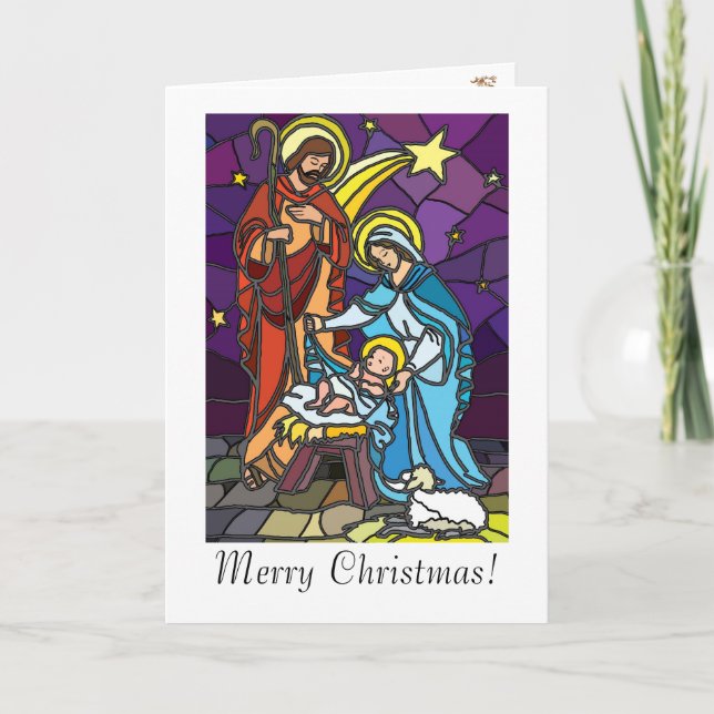 God jul! helgkort (Framsida)