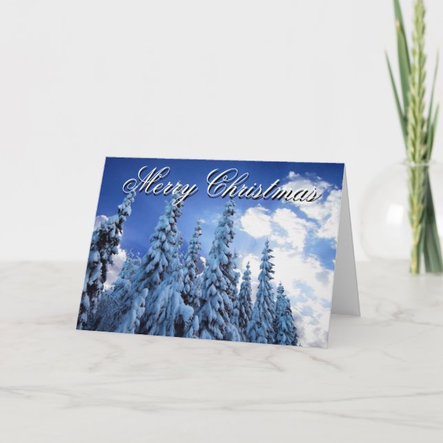 God jul helgkort (Framsida)