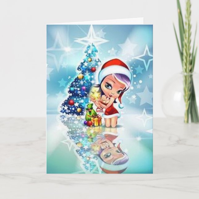 God jul! - helgkort (Framsida)