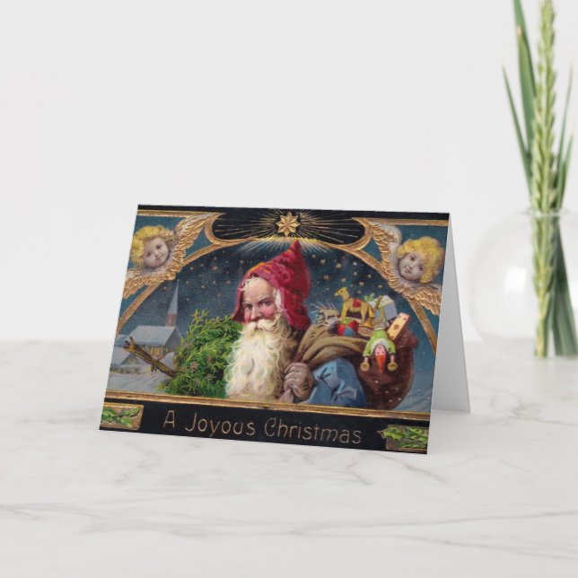 God jul! helgkort (Framsida)