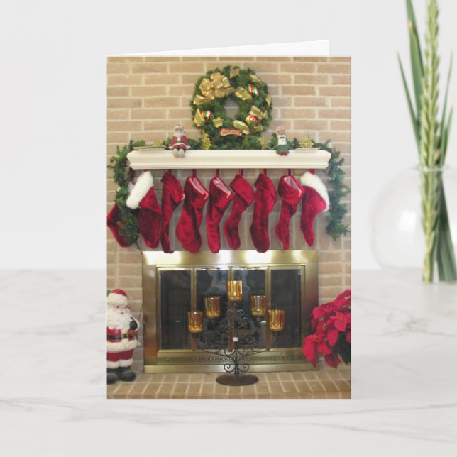 God jul helgkort (Framsida)