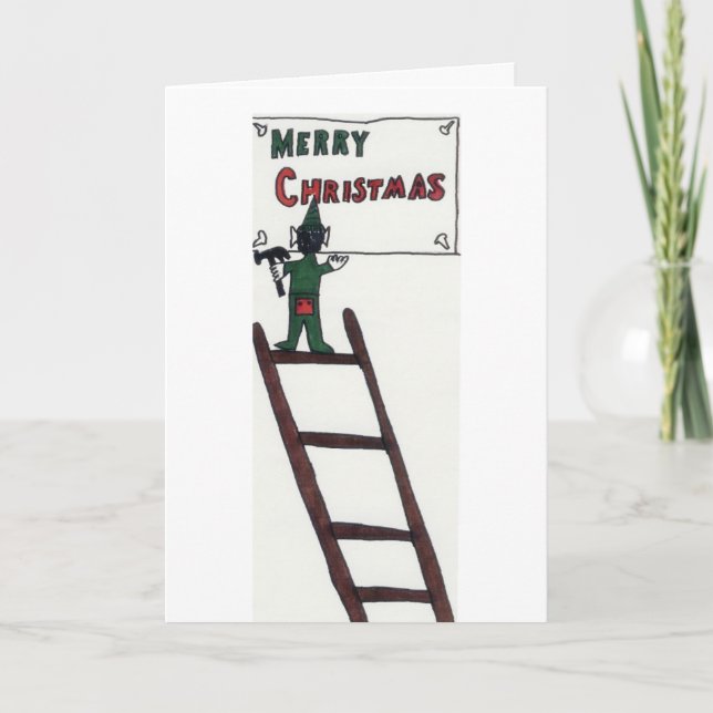 God jul helgkort (Framsida)