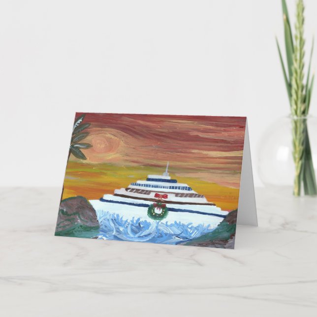 God jul helgkort (Framsida)