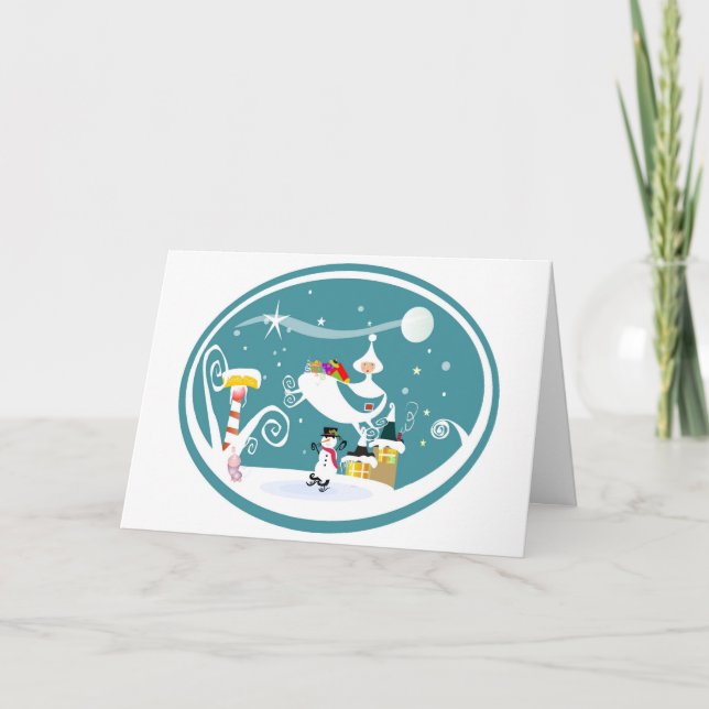 God jul helgkort (Framsida)