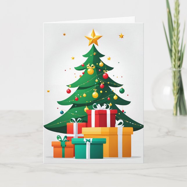 God jul helgkort (Framsida)