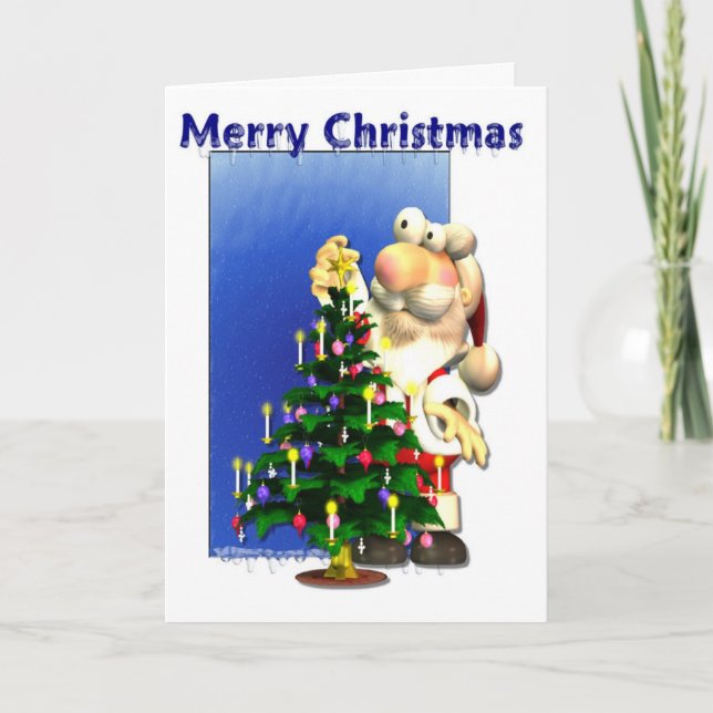 God jul helgkort (Framsida)