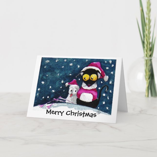 God jul! helgkort (Framsida)