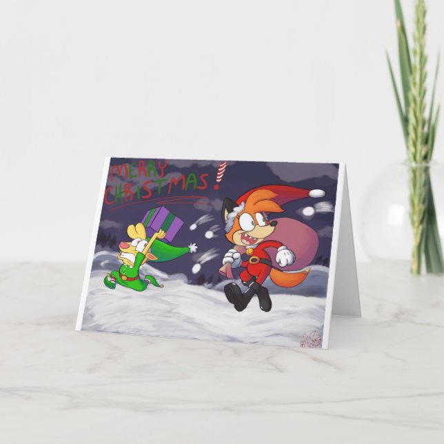 God jul helgkort (Framsida)